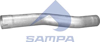 Sampa 054.125 - Труба вихлопного газу autozip.com.ua