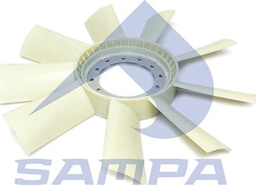 Sampa 054.358 - Вентилятор, охолодження двигуна autozip.com.ua