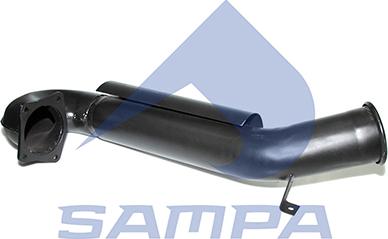 Sampa 050.443 - Труба вихлопного газу autozip.com.ua