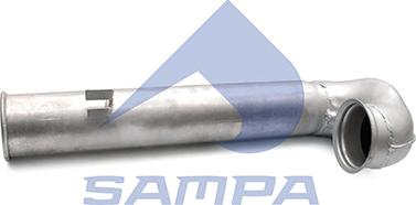 Sampa 050.485 - Труба вихлопного газу autozip.com.ua