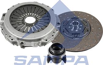 Sampa 050.691 - Комплект зчеплення autozip.com.ua