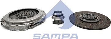 Sampa 050.665 - Комплект зчеплення autozip.com.ua