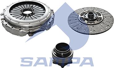 Sampa 050.687 - Комплект зчеплення autozip.com.ua