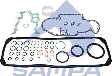 Sampa 050.623 - Комплект прокладок, блок-картер двигуна autozip.com.ua