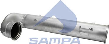 Sampa 051.012 - Труба вихлопного газу autozip.com.ua