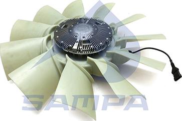 Sampa 051.021 - Зчеплення, вентилятор радіатора autozip.com.ua