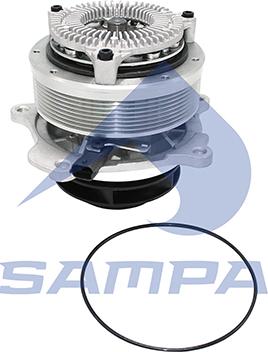 Sampa 053.019 - Водяний насос autozip.com.ua