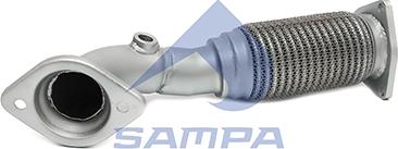 Sampa 064.363 - Труба вихлопного газу autozip.com.ua