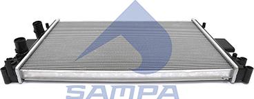 Sampa 065.463 - Радіатор, охолодження двигуна autozip.com.ua