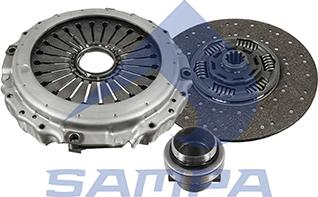 Sampa 060.672 - Комплект зчеплення autozip.com.ua
