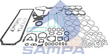 Sampa 060.721 - Комплект прокладок, блок-картер двигуна autozip.com.ua