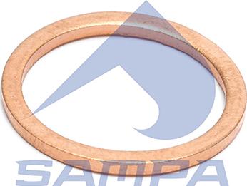 Sampa 061.401 - Прокладка, кришка картера (блок-картер двигуна) autozip.com.ua