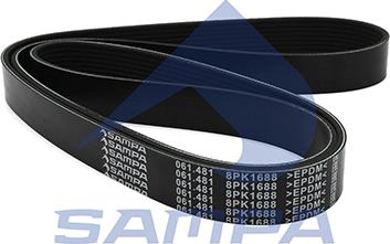 Sampa 061.481 - Поліклиновий ремінь autozip.com.ua