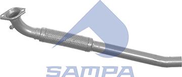 Sampa 062.439 - Труба вихлопного газу autozip.com.ua