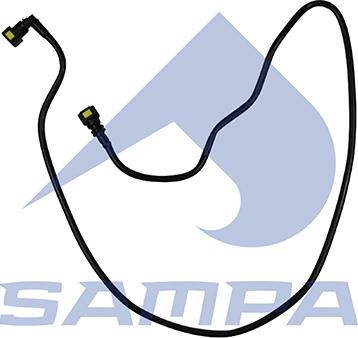 Sampa 008.378A - Шланг радіатора autozip.com.ua