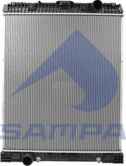 Sampa 010.1096 - Радіатор, охолодження двигуна autozip.com.ua