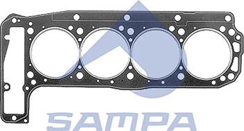 Sampa 010.1843 - Прокладка, головка циліндра autozip.com.ua