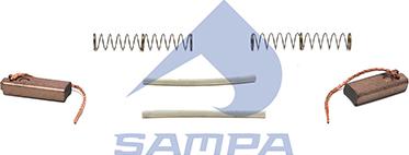 Sampa 010.2287 - Вугільна щітка, генератор autozip.com.ua