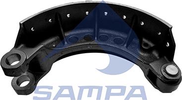 Sampa 080.446 - Гальмівні колодки autozip.com.ua