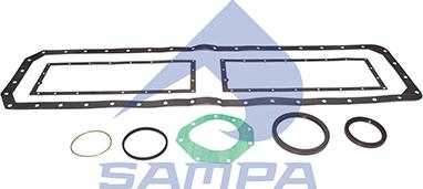 Sampa 080.696 - Комплект прокладок, блок-картер двигуна autozip.com.ua