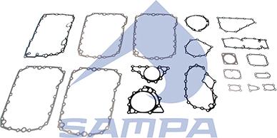 Sampa 080.684 - Комплект прокладок, ступінчаста коробка autozip.com.ua
