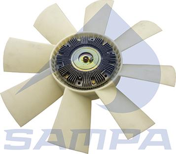 Sampa 080.1478 - Вентилятор, охолодження двигуна autozip.com.ua
