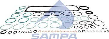 Sampa 080.805 - Комплект прокладок, блок-картер двигуна autozip.com.ua