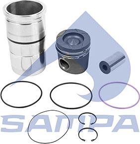 Sampa 039.219 - Ремонтний комплект, поршень / гільза циліндра autozip.com.ua