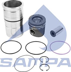 Sampa 039.226 - Ремонтний комплект, поршень / гільза циліндра autozip.com.ua