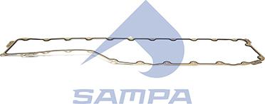 Sampa 034.366 - Прокладка, кришка картера (блок-картер двигуна) autozip.com.ua