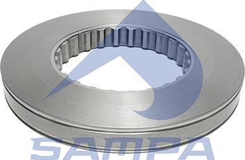 Sampa 036.471A - Гальмівний диск autozip.com.ua