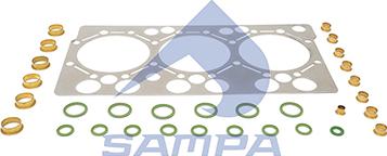 Sampa 030.923 - Комплект прокладок, головка циліндра autozip.com.ua
