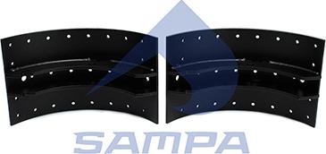 Sampa 030.644 - Комплект гальм, барабанний механізм autozip.com.ua