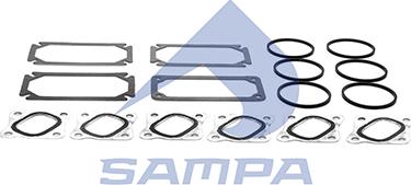Sampa 030.733 - Комплект прокладок, випускний колектор autozip.com.ua