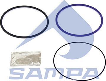 Sampa 030.724 - Комплект прокладок, гільза циліндра autozip.com.ua