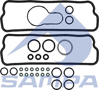 Sampa 031.508 - Комплект прокладок, головка циліндра autozip.com.ua