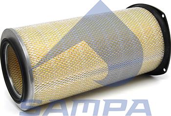 Sampa 033.436 - Повітряний фільтр autozip.com.ua
