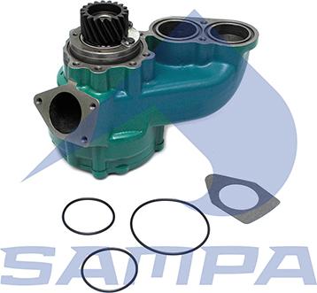 Sampa 033.166 - Водяний насос autozip.com.ua