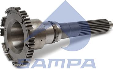 Sampa 033.118 - Вхідний вал приводу, ступінчаста коробка передач autozip.com.ua