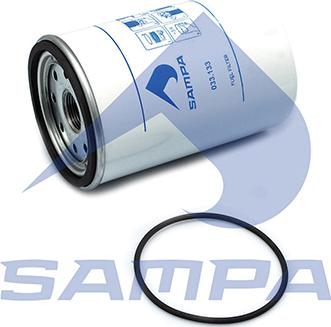 Sampa 033.133 - Паливний фільтр autozip.com.ua
