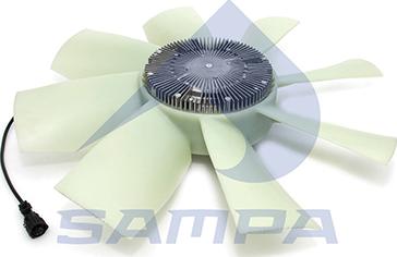 Sampa 032.088 - Вентилятор, охолодження двигуна autozip.com.ua
