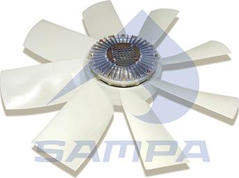 Sampa 032.100 - Вентилятор, охолодження двигуна autozip.com.ua