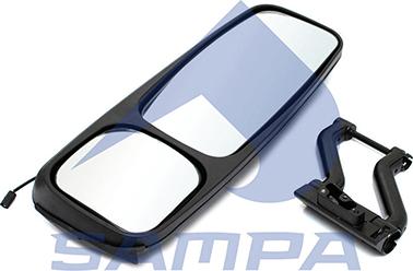 Sampa 032.306 - Зовнішнє дзеркало, кабіна водія autozip.com.ua