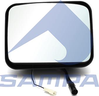 Sampa 024.421 - Широкий дзеркало autozip.com.ua