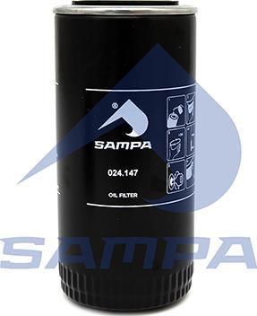 Sampa 024.147 - Масляний фільтр autozip.com.ua