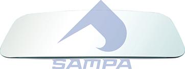 Sampa 024.349 - Дзеркальне скло, зовнішнє дзеркало autozip.com.ua