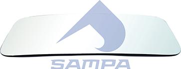 Sampa 024.348 - Дзеркальне скло, зовнішнє дзеркало autozip.com.ua