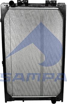 Sampa 025.464 - Радіатор, охолодження двигуна autozip.com.ua