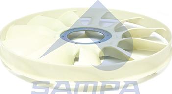 Sampa 025.123 - Вентилятор, охолодження двигуна autozip.com.ua