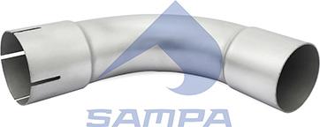 Sampa 025.372 - Труба вихлопного газу autozip.com.ua